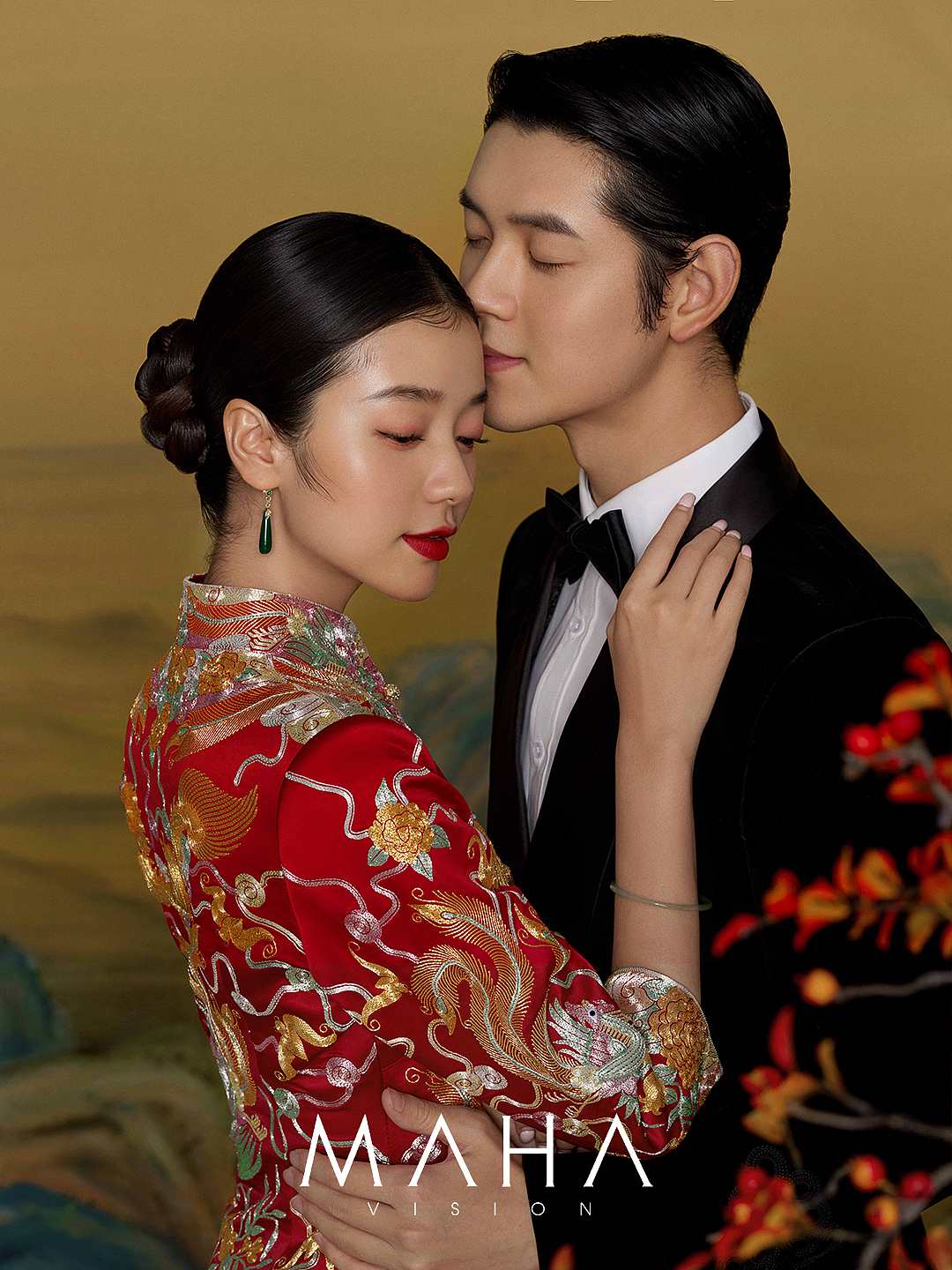 MAHA丨新中式婚纱（图ZMzYwODU0NzQ0） - 婚礼摄影 - 站酷设计师MAHA贾潇原创素材 - 站酷ZCOOL