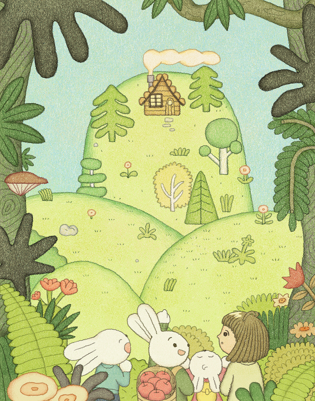梦幻森林的邀请（图ZMzYyMzQxMjky） - 绘本 - 站酷设计师三鹿子原创素材 - 站酷ZCOOL