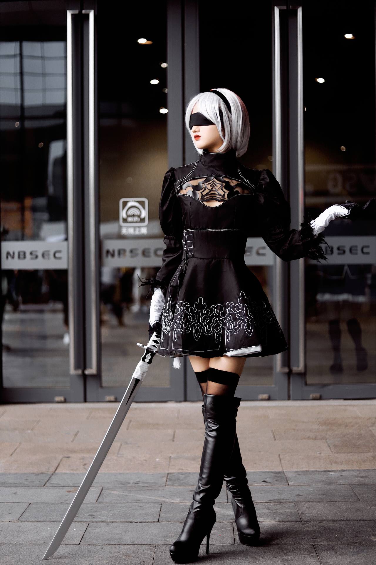 尼克机械2B丨cosplay