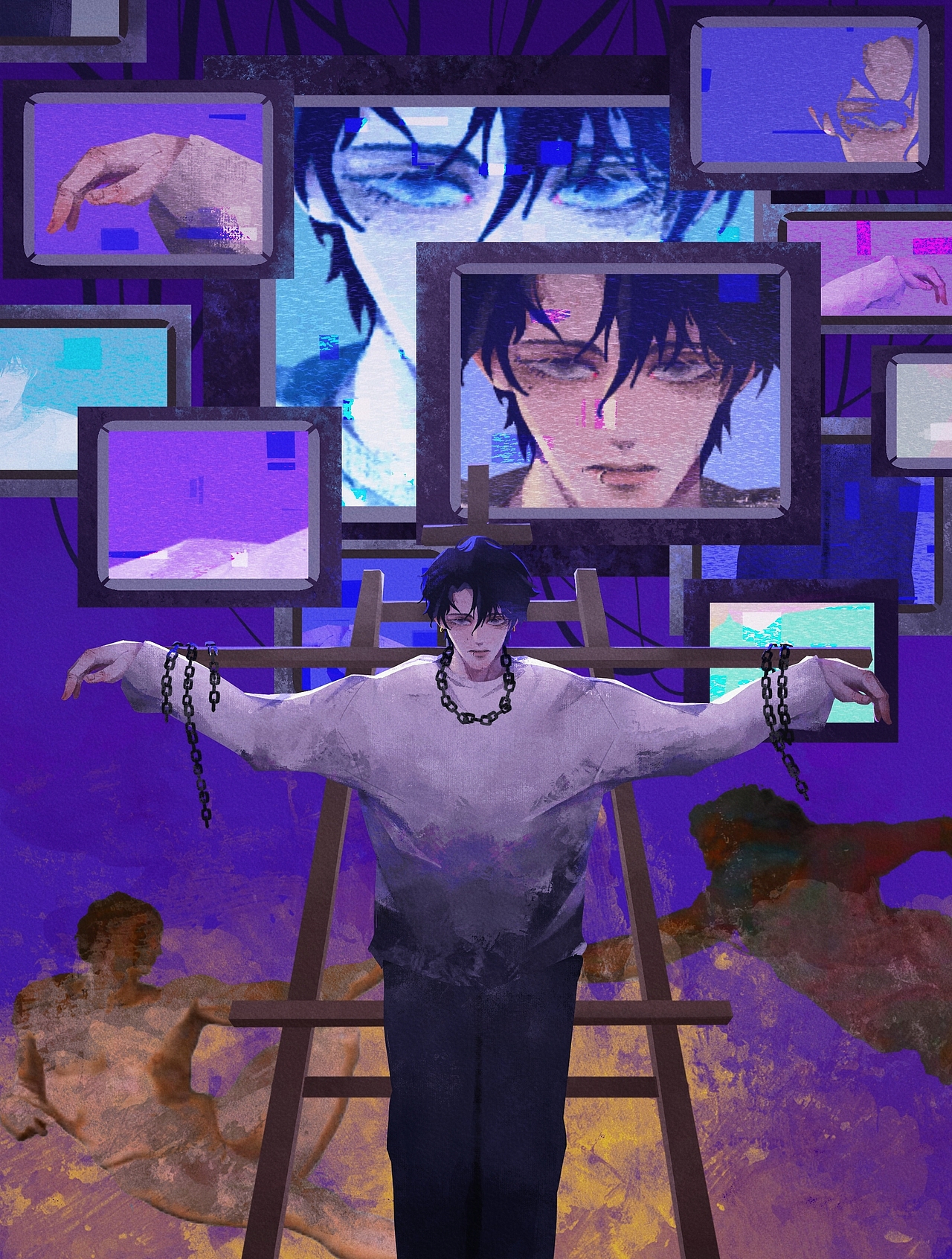 《炼丹》（图ZMzM5MTYxMDcy） - 创作习作 - 站酷设计师炸蛋小叶原创素材 - 站酷ZCOOL