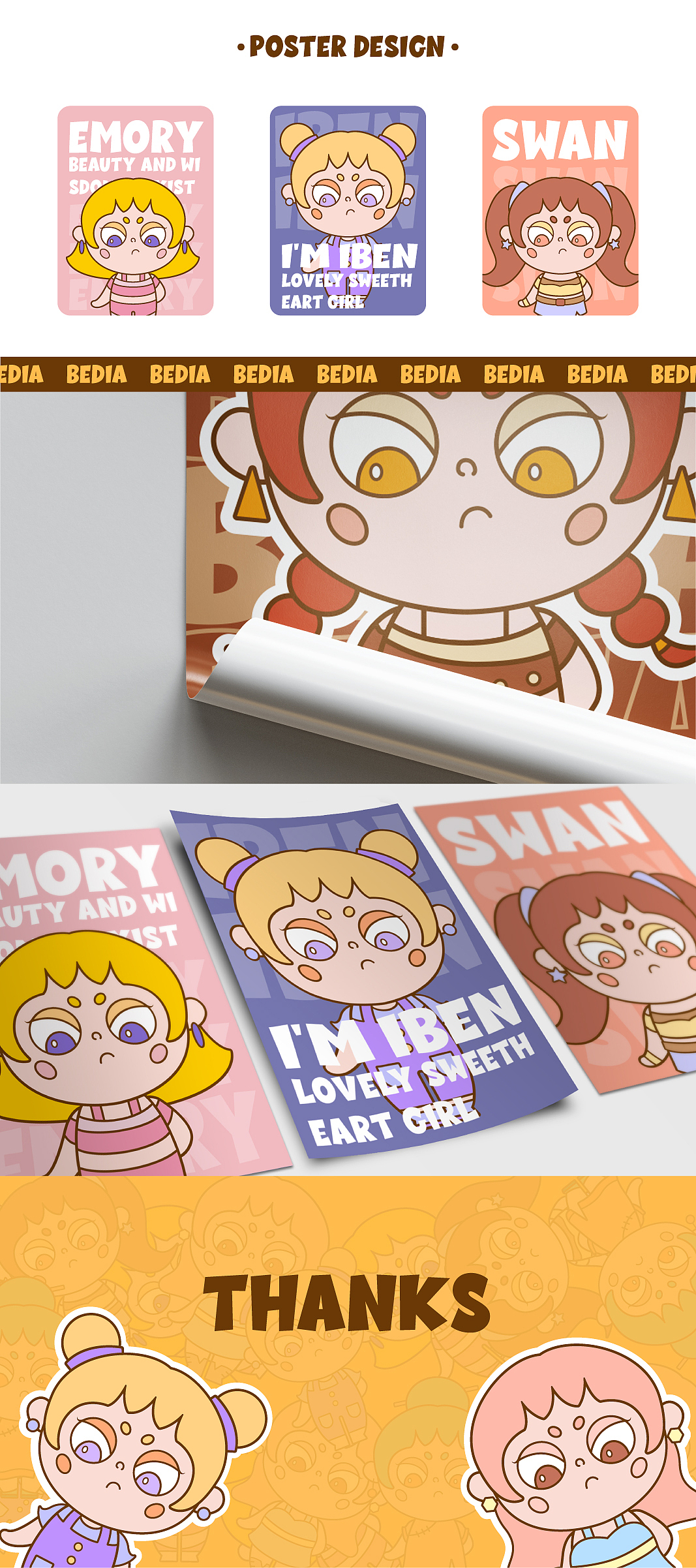 BEDIE | 原创IP形象设计