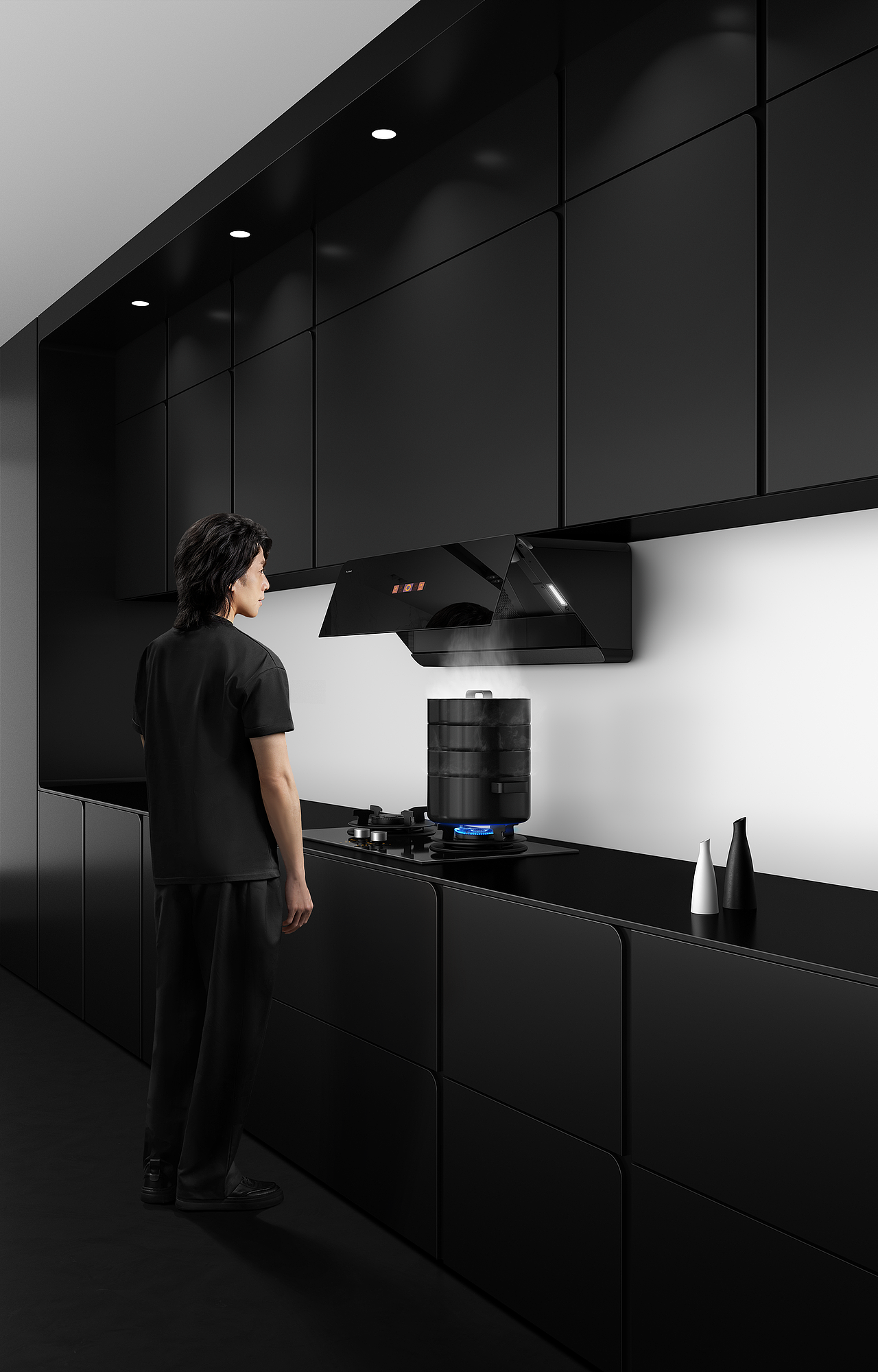 方太F1新月套系视觉分享 油烟机篇（图ZMzU2NDMyNzc2） - 电商 - 站酷设计师莳瑞旗亭原创素材 - 站酷ZCOOL