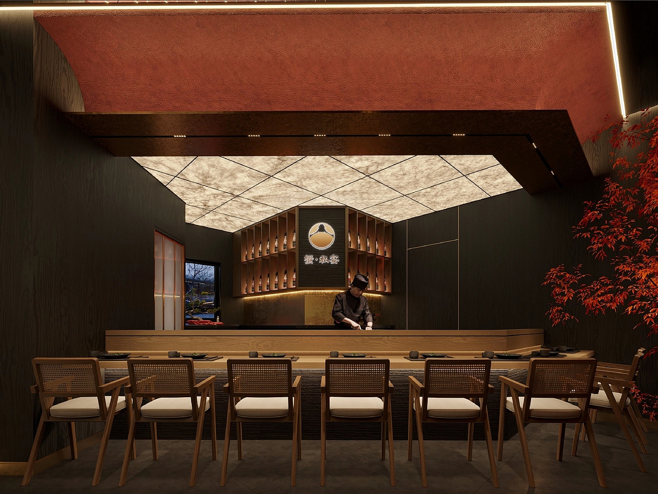 石家庄中冶餐厅·蟹私宴（图ZMzY2NzkwNDY4） - 酒店餐饮设计 - 站酷设计师草没味丶原创素材 - 站酷ZCOOL