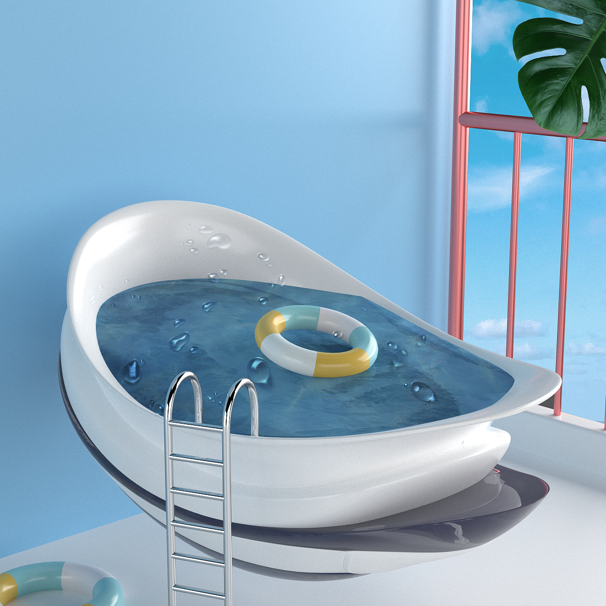 游泳装备产品渲染（图ZMzExODk5NDEy） - 产品 - 站酷设计师Nick小冲原创素材 - 站酷ZCOOL