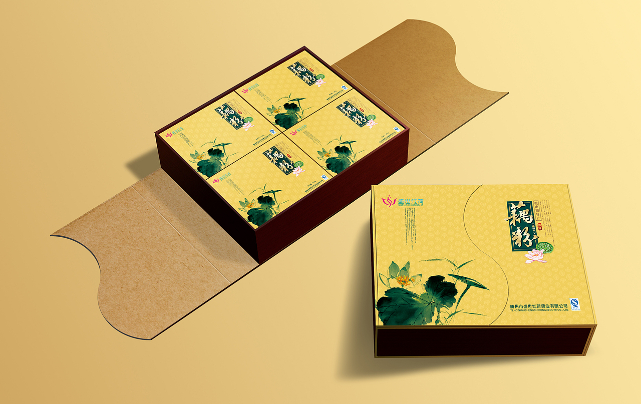 藕粉品牌建设与礼品包装盒系列