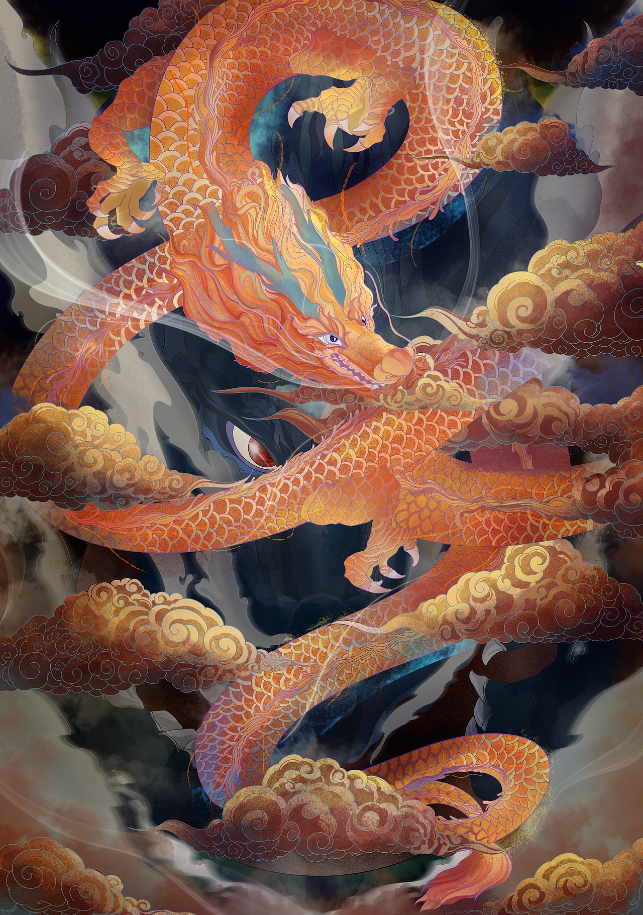 乾坤（图ZMzAxMzExOTUy） - 新锐潮流插画 - 站酷设计师幻境动漫原创素材 - 站酷ZCOOL