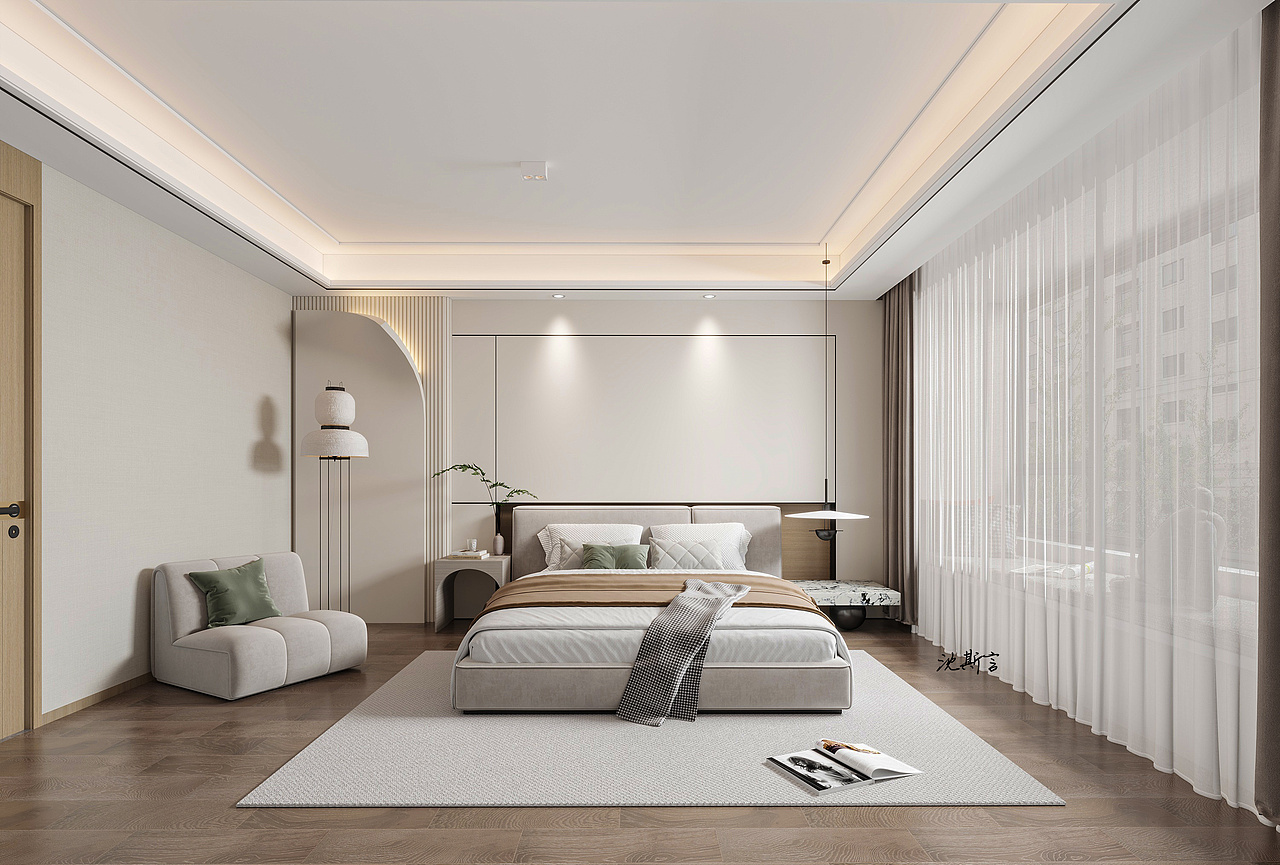 现代简约|软装设计|简约私宅，木白之间，回归本真