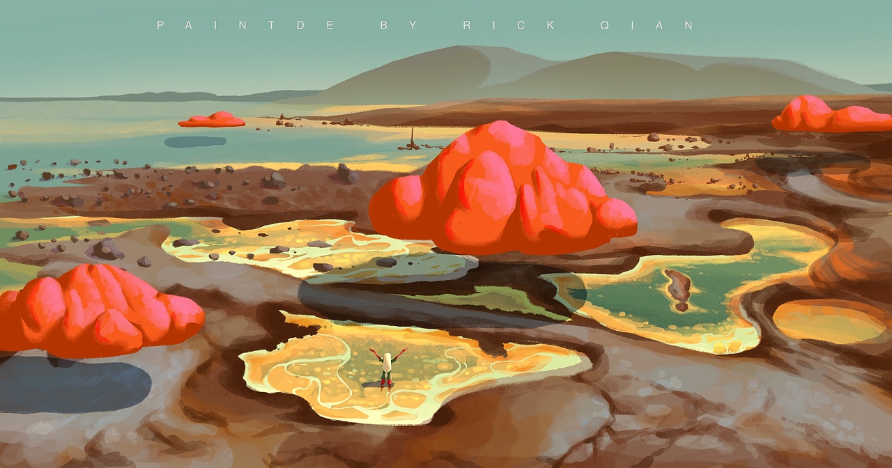 云游记（图ZMzQ1ODY1MjM2） - 创作习作 - 站酷设计师RICK迁原创素材 - 站酷ZCOOL