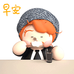 周大肠IP形象|3D表情包设计