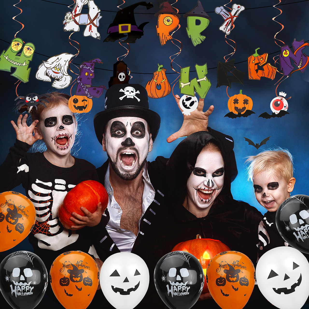 亚马逊设计-万圣节拉花（图ZMzQ2NTU1NTAw） - 其他平面 - 站酷设计师小羊视觉设计原创素材 - 站酷ZCOOL