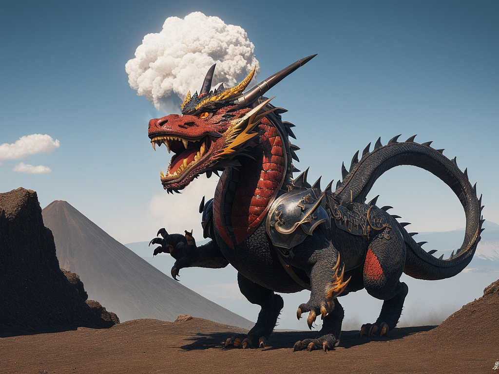 龙的图案和 案例应用