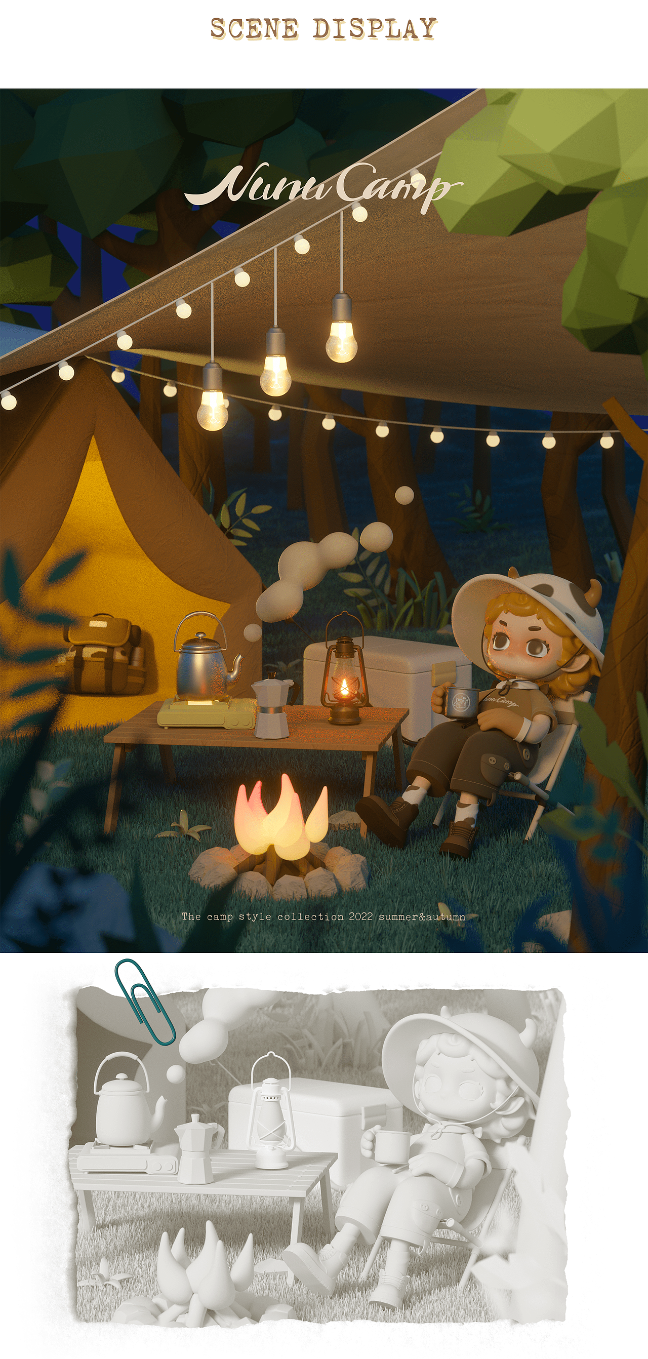 原创露营潮玩IP︱Nunu Camp(图ZMzE2NTM1OTA0) - IP形象 - 站酷设计师荻西原创素材 - 站酷ZCOOL