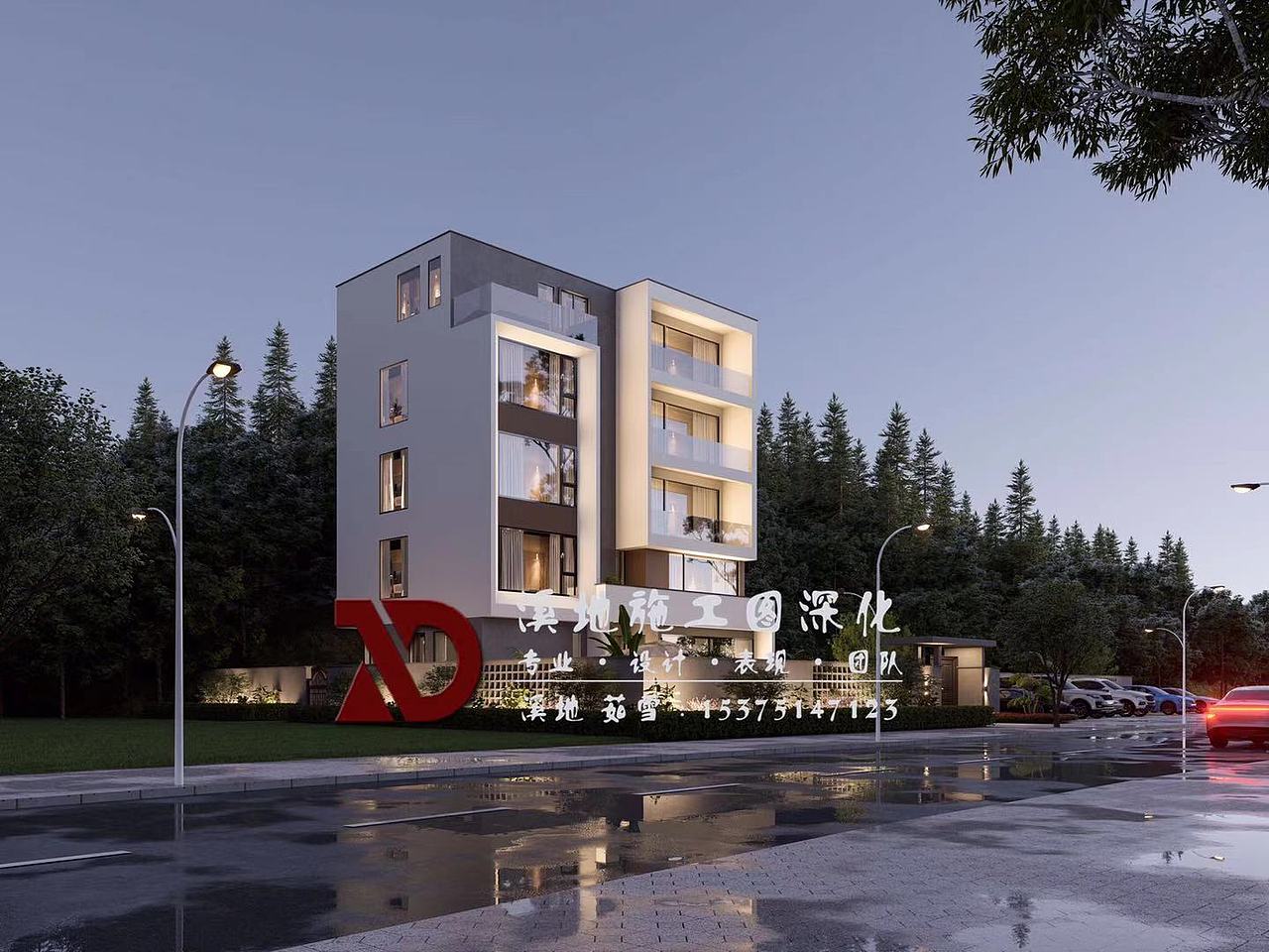 自建房外观（图ZMzUxMTY2Nzg0） - 酒店餐饮设计 - 站酷设计师溪地茹雪原创素材 - 站酷ZCOOL