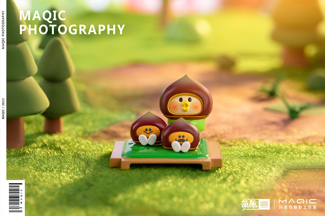 小鹦鹉BEBE《森林系列盲盒》——潮玩手办拍摄