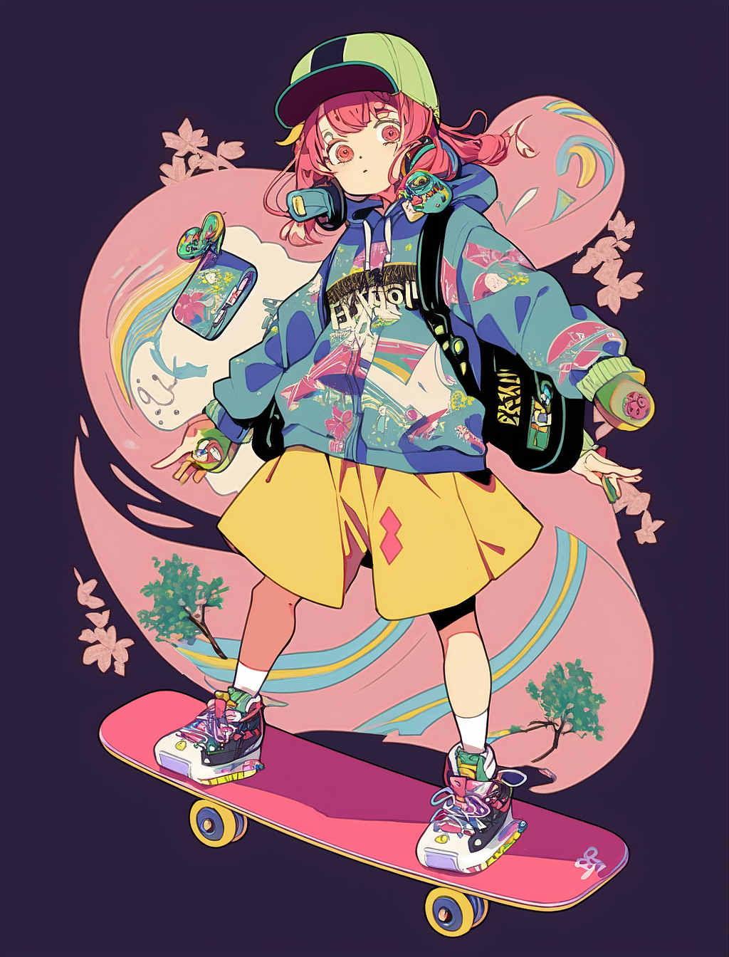 AI插画探索~
