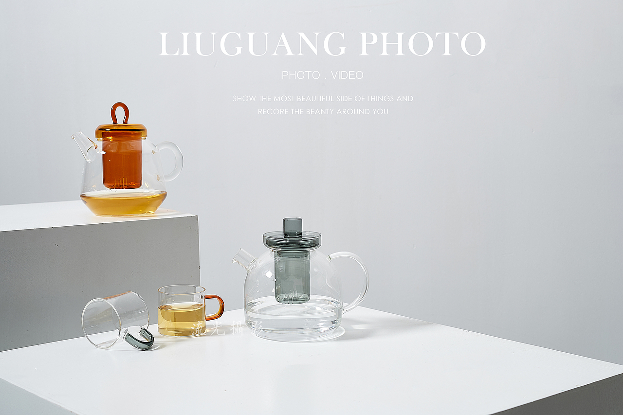 简约北欧风凉水壶丨杯子 玻璃水壶 茶壶丨饮具