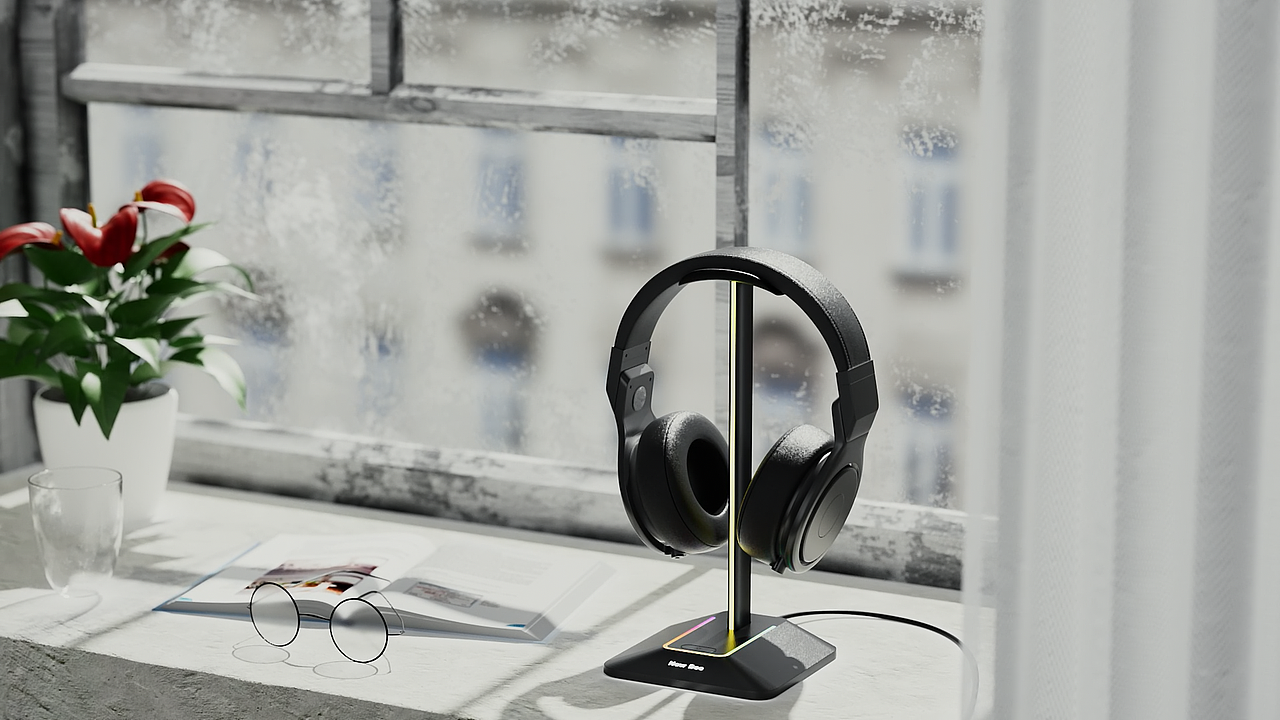 耳机支架产品视频（图ZMjk4NjUzNjQ0） - 产品 - 站酷设计师路标灬原创素材 - 站酷ZCOOL