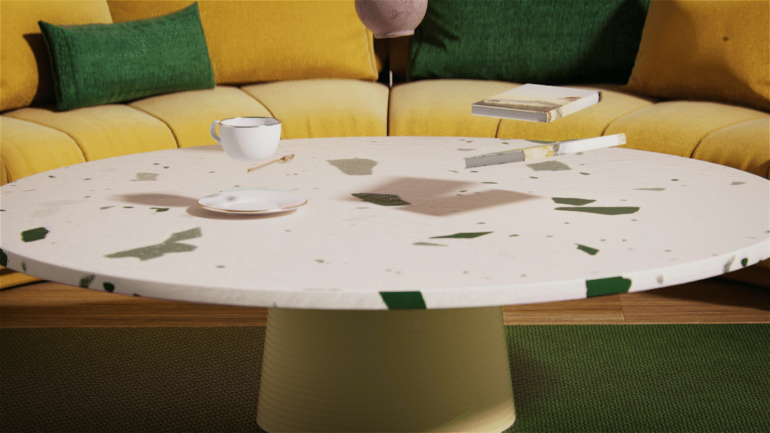 C4D家具布料动画