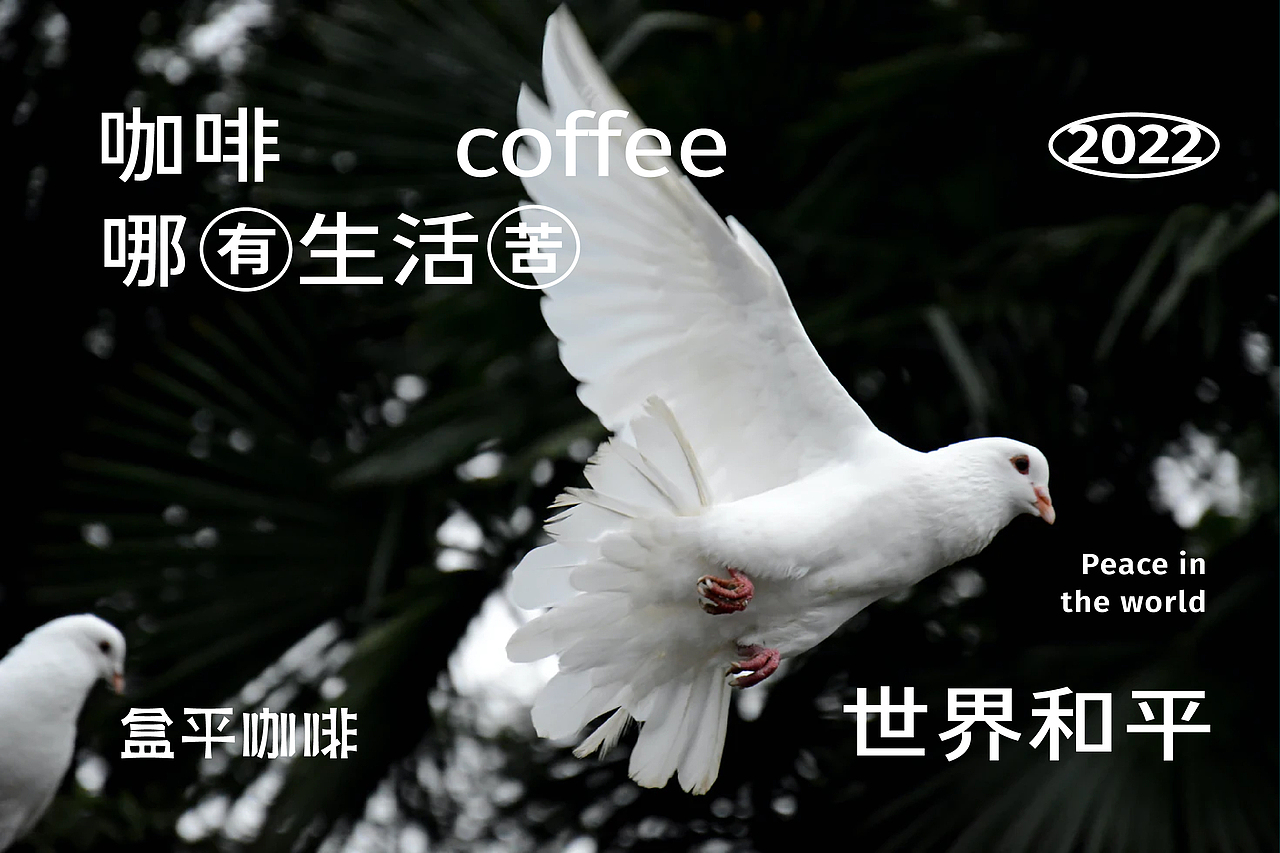 Peace 盒平咖啡丨品牌视觉设计（图ZMzAxMzcxNDg4） - 品牌 - 站酷设计师北叶Design原创素材 - 站酷ZCOOL