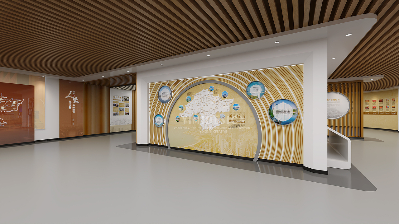 人大代表展厅 展厅设计 人大代表文化展厅 红色展厅