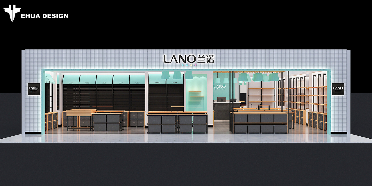 LANO 四川泸州店 | EHUA DESIGN（图ZMzMyMDc4MDYw） - 商业空间设计 - 站酷设计师子轩E画原创素材 - 站酷ZCOOL