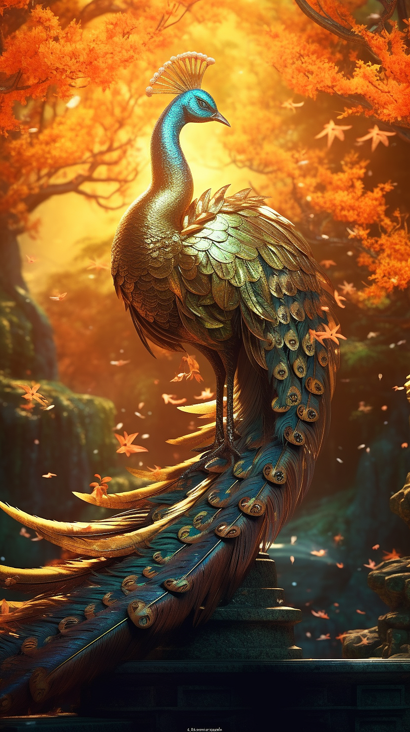 中国古代神兽系列-凤凰（图ZMzQ0ODM1NDIw） - 创作习作 - 站酷设计师艺舟1014原创素材 - 站酷ZCOOL