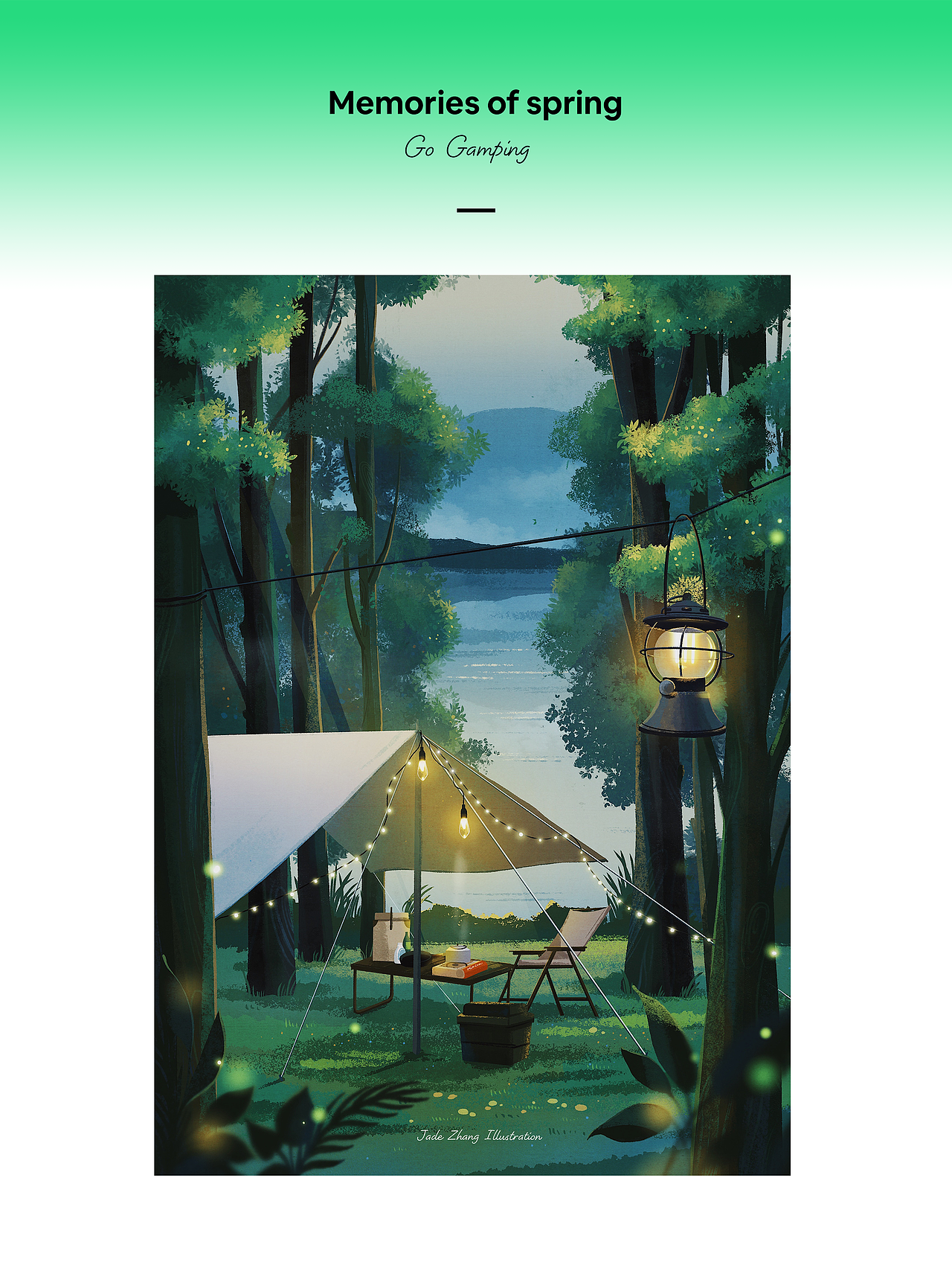 Memories of spring（图ZMzAwNDE1Njcy） - 创作习作 - 站酷设计师倩JadeZhang原创素材 - 站酷ZCOOL
