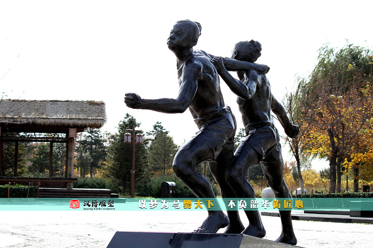 纤夫文化雕塑,人物铸铜雕像,铜雕制作厂家