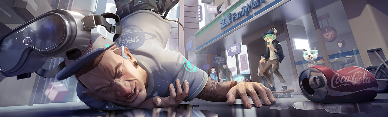 滑板Skater boy（图ZMzE3MDY4OTI4） - 艺术插画 - 站酷设计师白先森原创素材 - 站酷ZCOOL