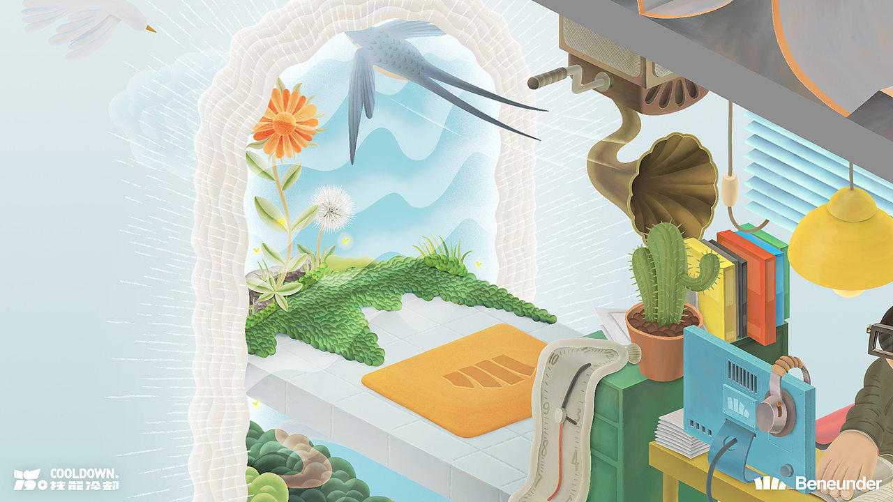 回户外 Back to Nature（图ZMzY0MjI3MDky） - 商业插画 - 站酷设计师WANG2MU原创素材 - 站酷ZCOOL