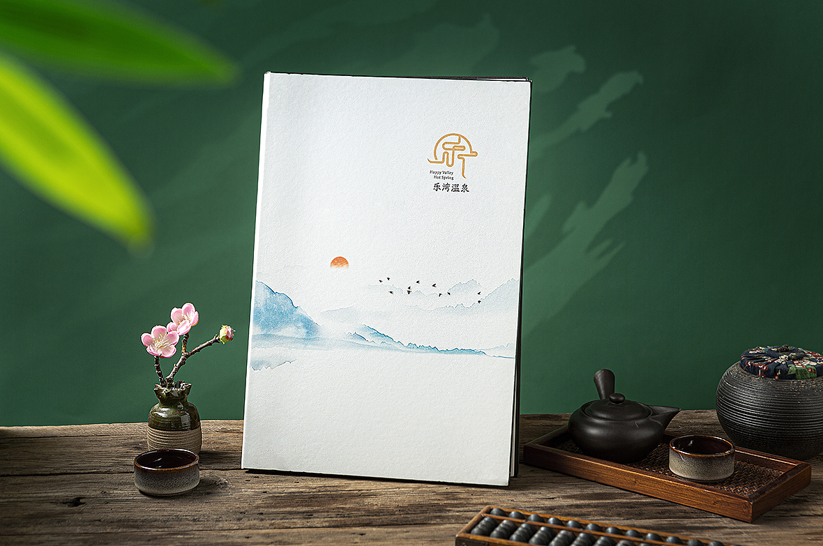 皮料彩印菜谱设计-乐湾温泉酒店菜谱制作-中餐厅菜牌（图ZMzQzNjU4MDE2） - 书籍/画册 - 站酷设计师捷达菜谱品牌设计原创素材 - 站酷ZCOOL