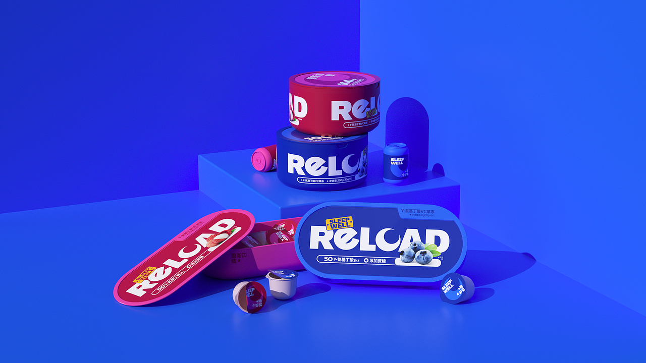 RELOAD重新加载丨实验设计作品(图ZMjk5ODY3NDg0) - 包装 - 站酷设计师CubicJ原创素材 - 站酷ZCOOL