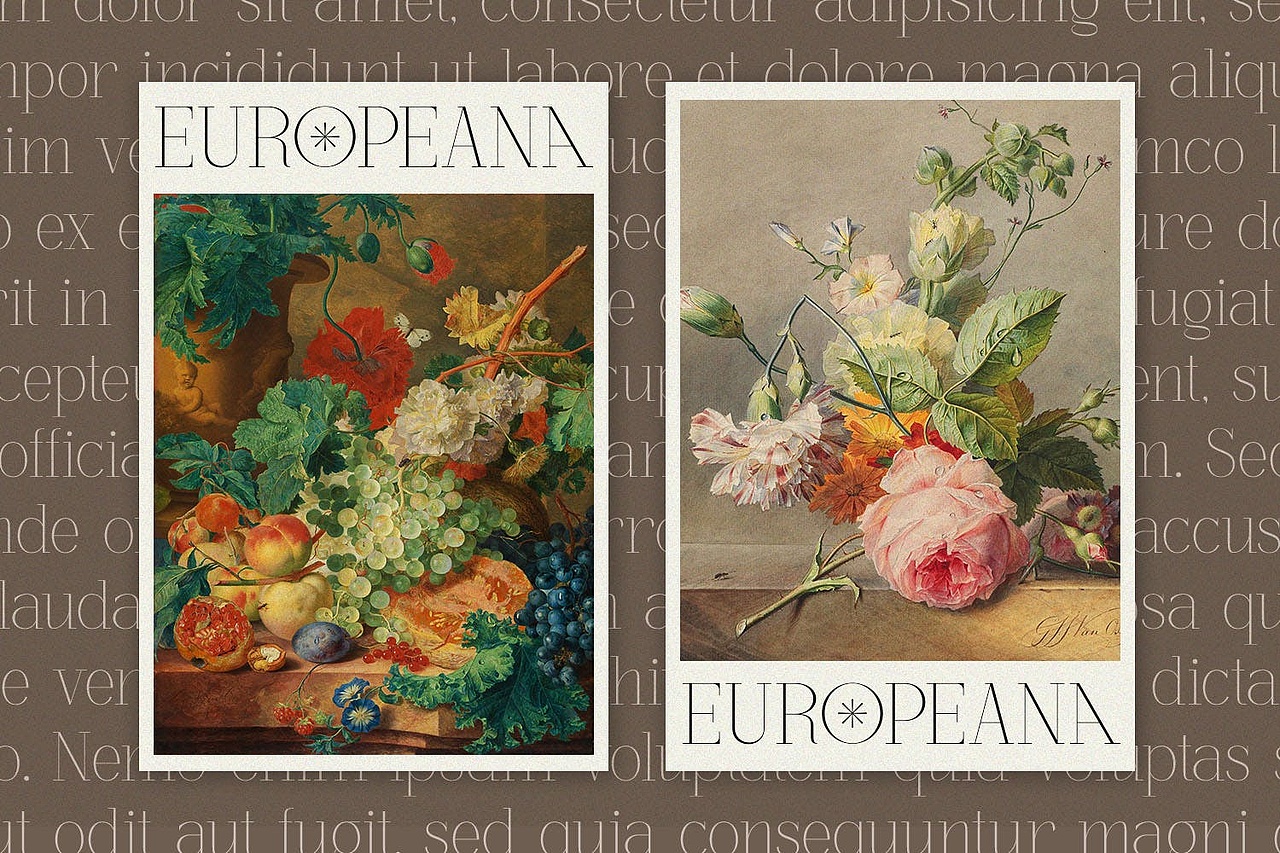 现代极简奢华细体字时尚广告海报杂志封面衬线英文字体