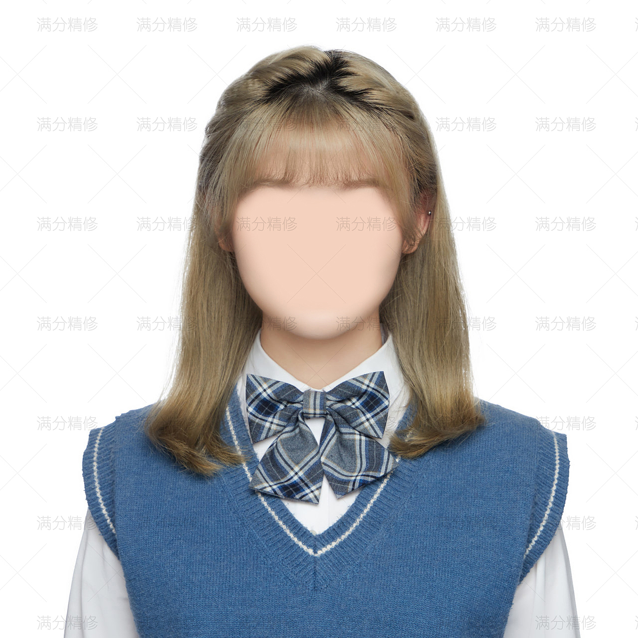 长直发 · 有刘海