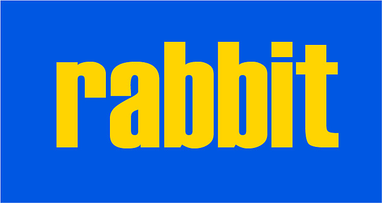 2023新年兔年海报图形创作