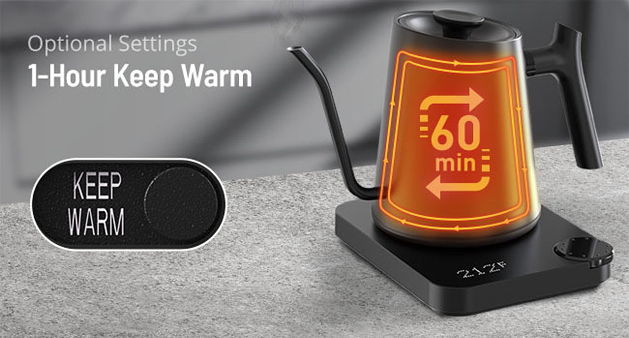 亚马逊 PARIS RHONE 鹅颈咖啡壶 电商设计