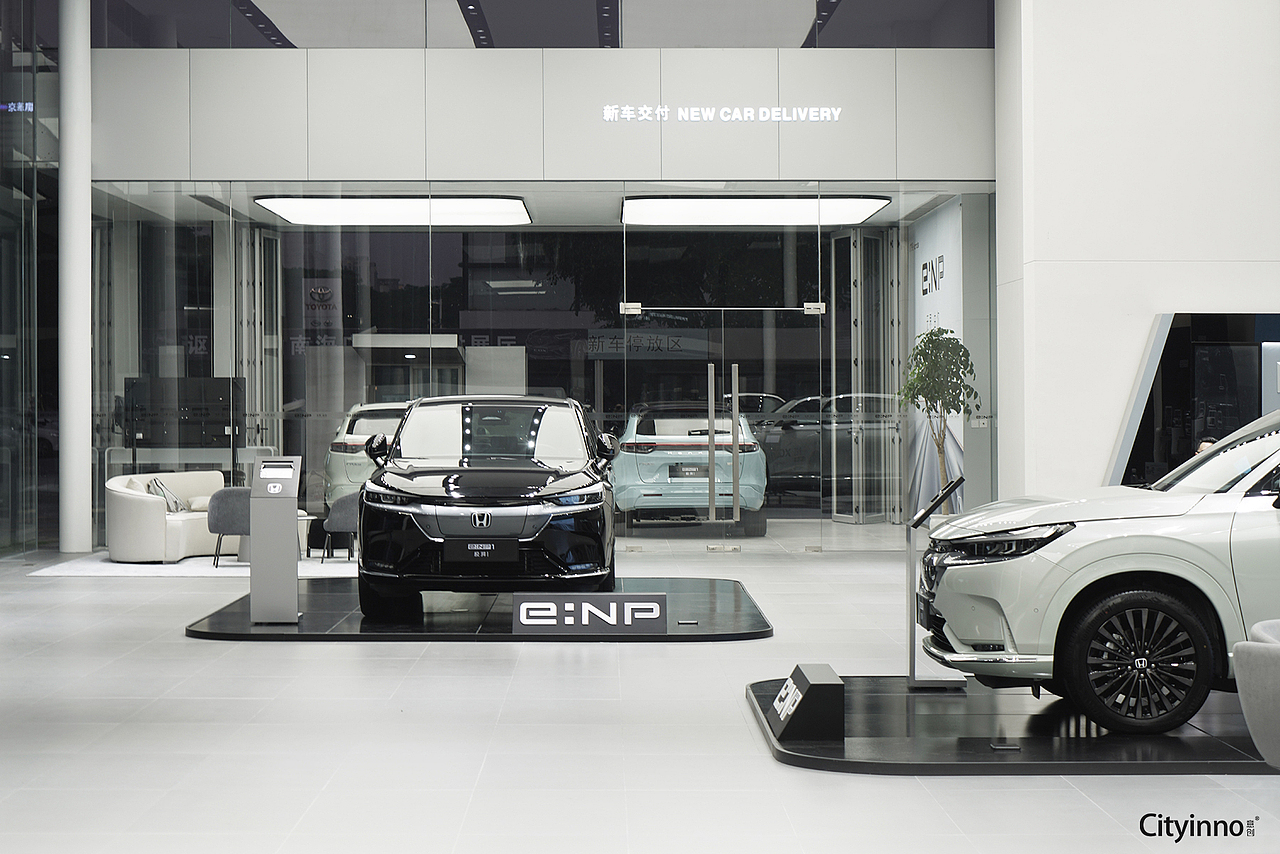 「极·动真格」广汽本田全国首家广本e中心（图ZMzA0Mzk4MTUy） - 商业空间设计 - 站酷设计师Cityinno意创原创素材 - 站酷ZCOOL