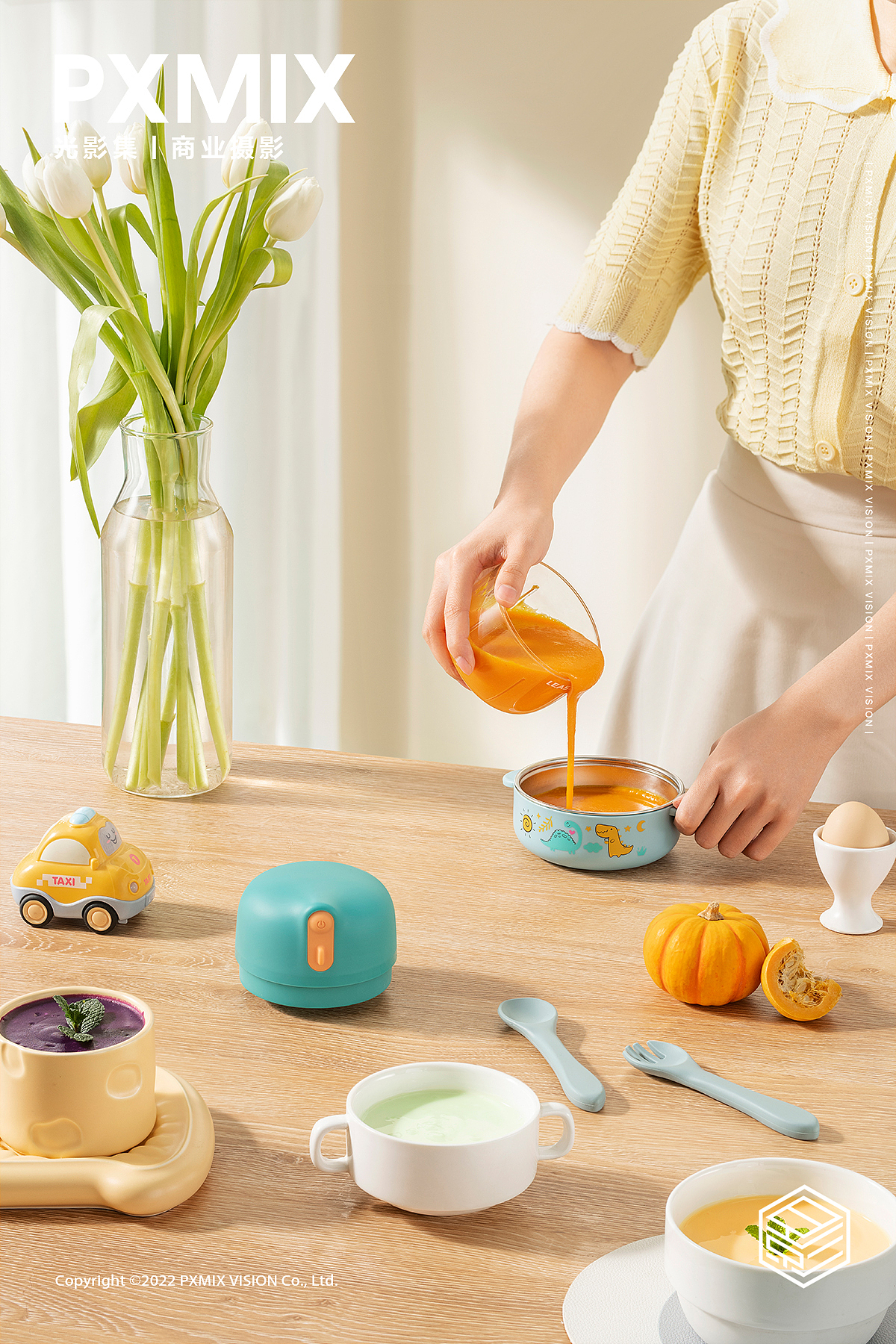 小家电摄影丨领致 蒜泥机 x 光影集