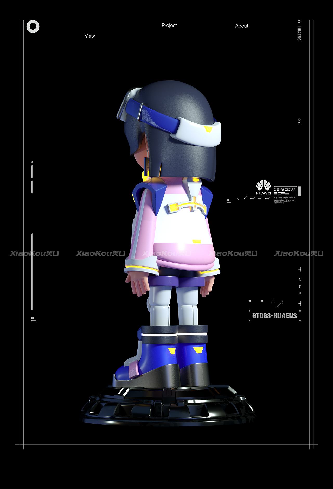 华为2012实验室丨IP设计丨吉祥物设计丨品牌全案（图ZMzQwNDYzNTQw） - IP形象 - 站酷设计师龙宫小僧y原创素材 - 站酷ZCOOL