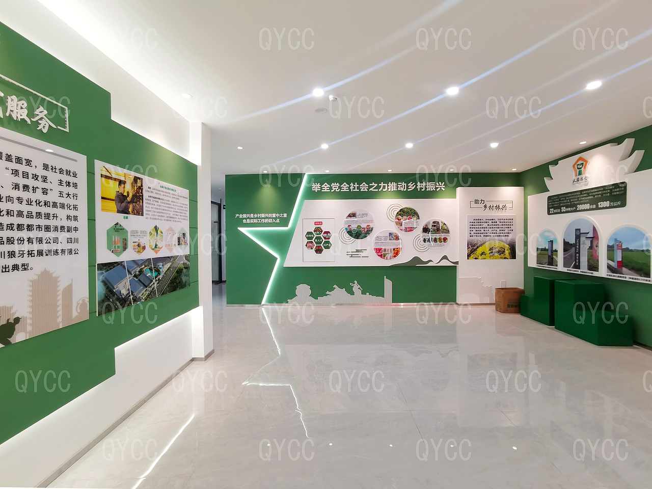 退役军人双创成果展厅