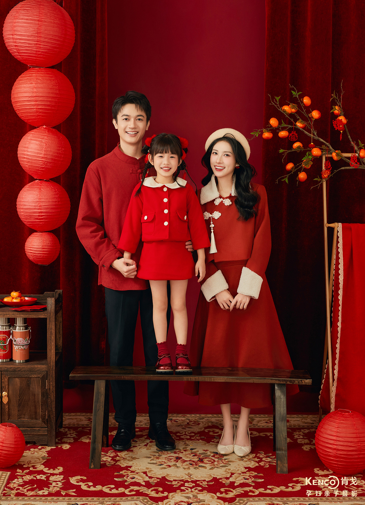 《元旦新年亲子照》（图ZMzU4ODEyODg4） - 修图/后期 - 站酷设计师燕小苏原创素材 - 站酷ZCOOL