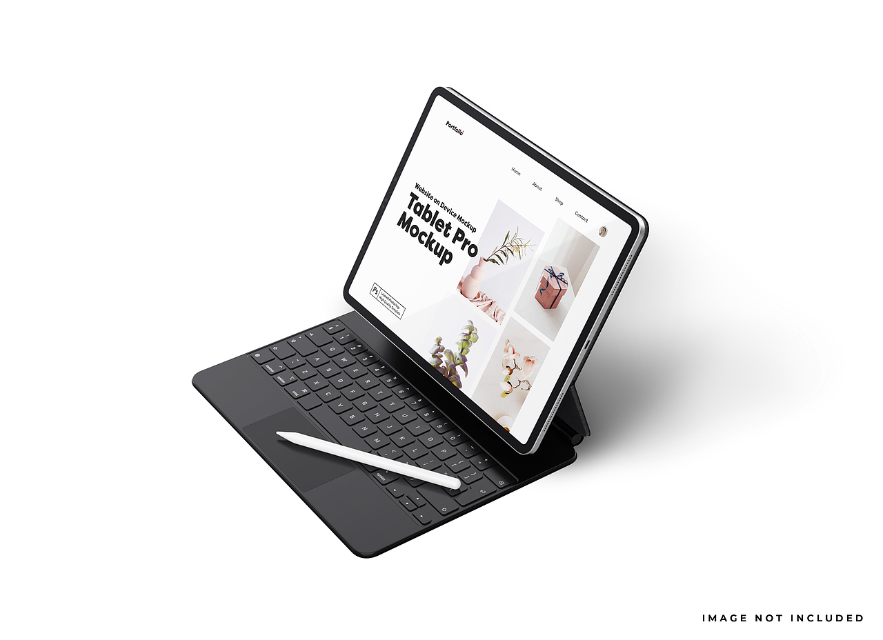 高品质Macbook平板手机模型网页展示贴图样机psd分享