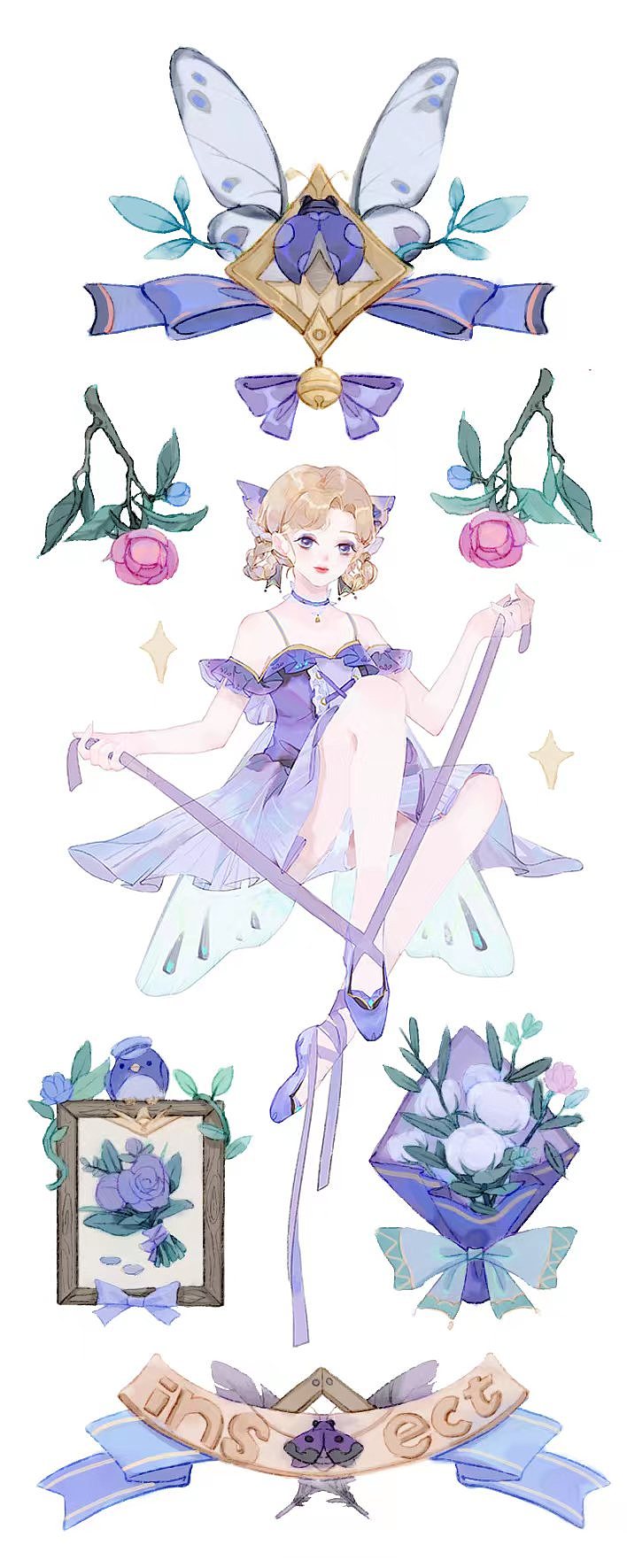 芭蕾舞精灵（图ZMzEzMzY5MTA0） - 其他 - 站酷设计师_被子_原创素材 - 站酷ZCOOL