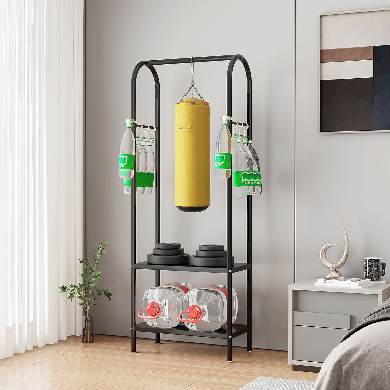 多款电商简易衣帽置物架合集