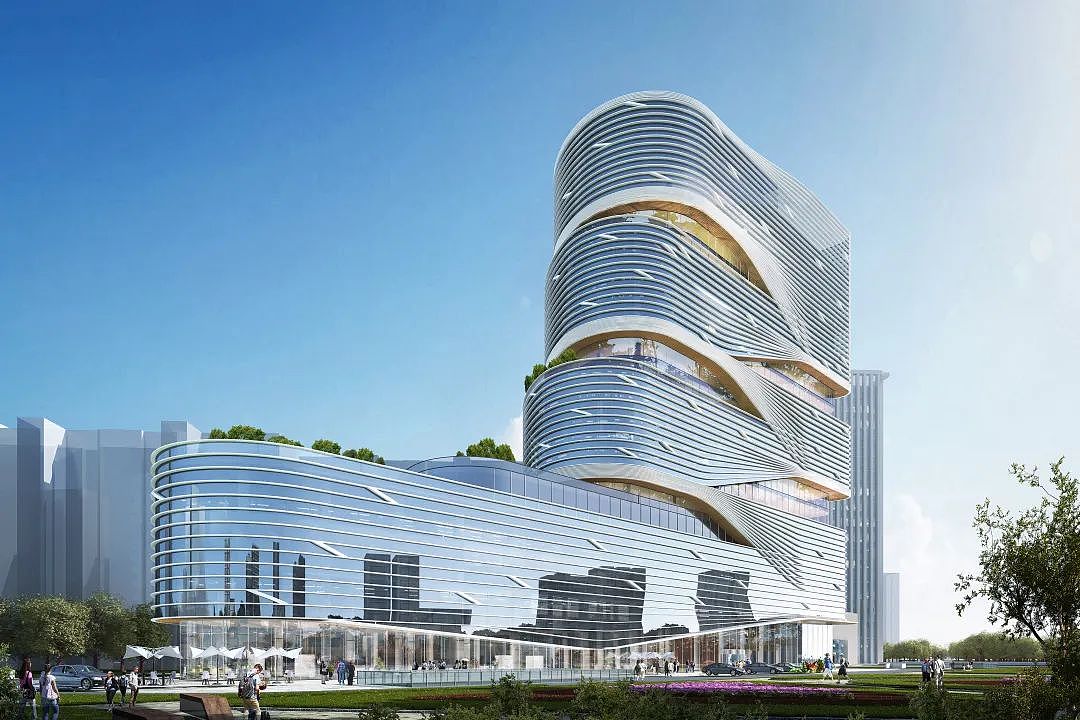 微盟大厦建成设计效果图
