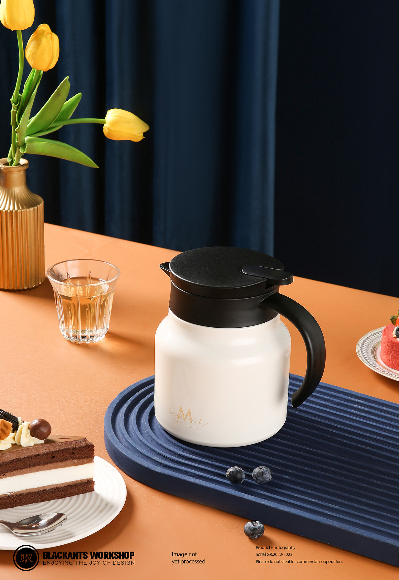 厨具拍摄 | 保温水壶 ✖ Blcakant