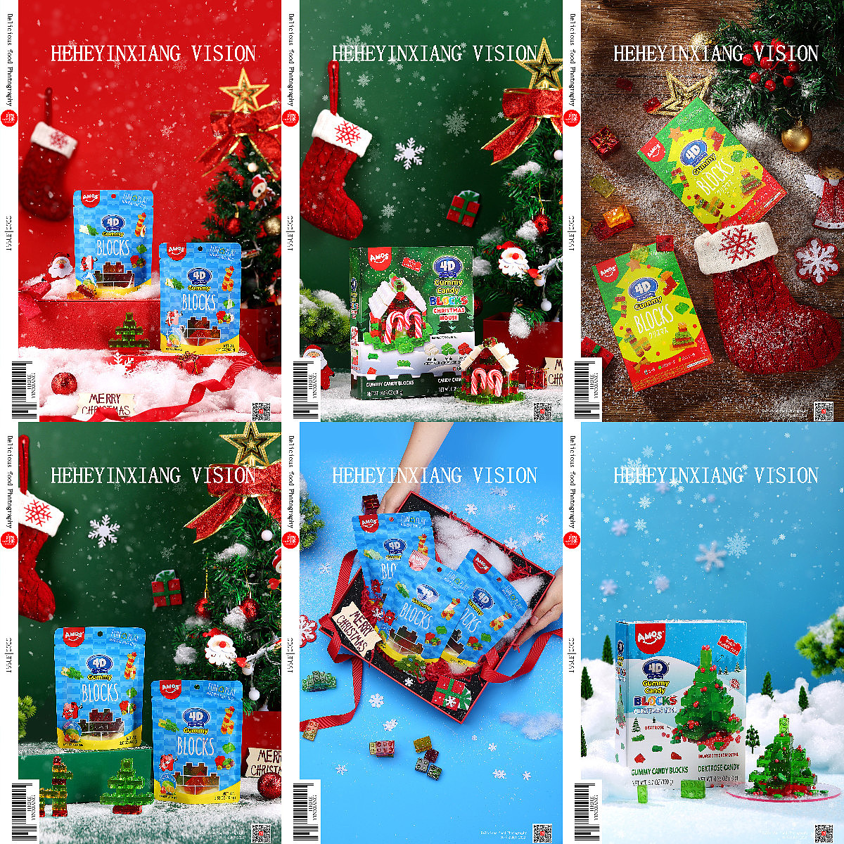 AMOS软糖 零食 &圣诞主题（图ZMzI0ODg1MDQw） - 产品摄影 - 站酷设计师和禾印象原创素材 - 站酷ZCOOL