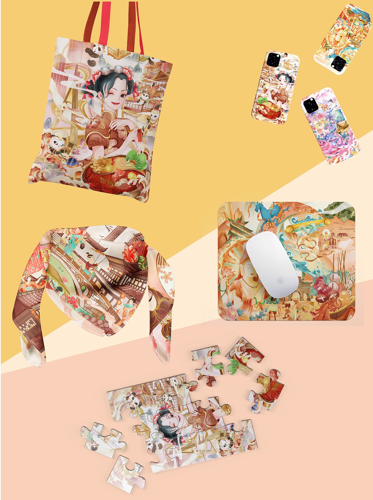 城市印象.系列插画合集（图ZMzcwMzE2Njcy） - 商业插画 - 站酷设计师画画的12345原创素材 - 站酷ZCOOL