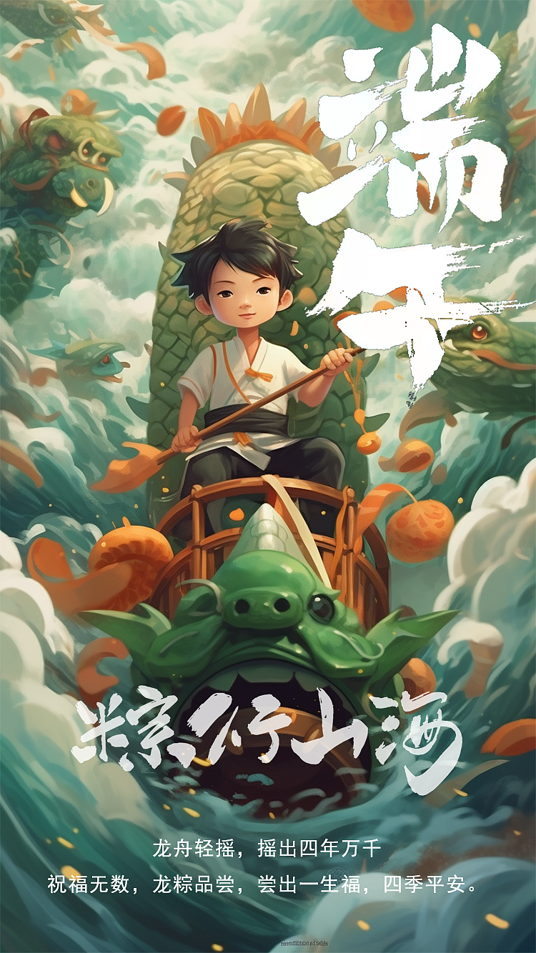 端午节海报（图ZMzUzMzgwMjg0） - 海报 - 站酷设计师李的莲花原创素材 - 站酷ZCOOL