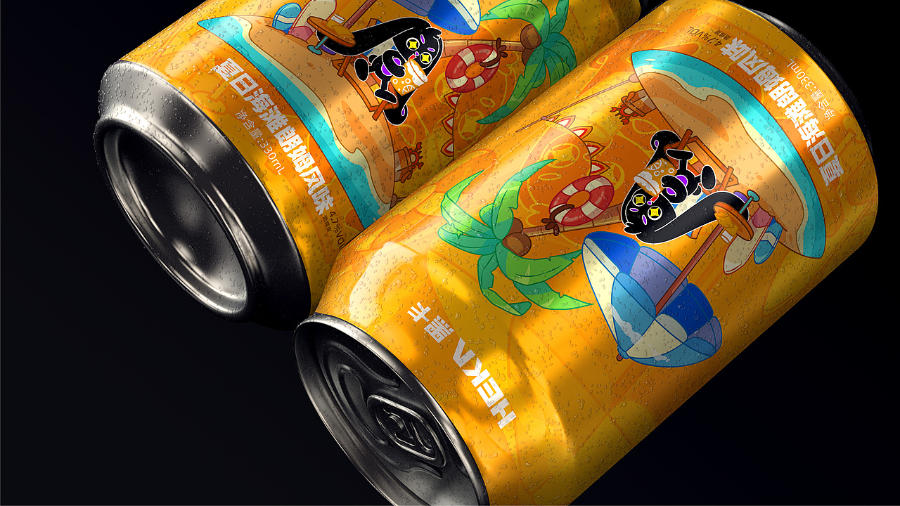 HEKA嘿咔兔|果味鸡尾酒IP形象设计(图ZMzY4MjI3NDEy) - IP形象 - 站酷设计师白馬设计工作室原创素材 - 站酷ZCOOL